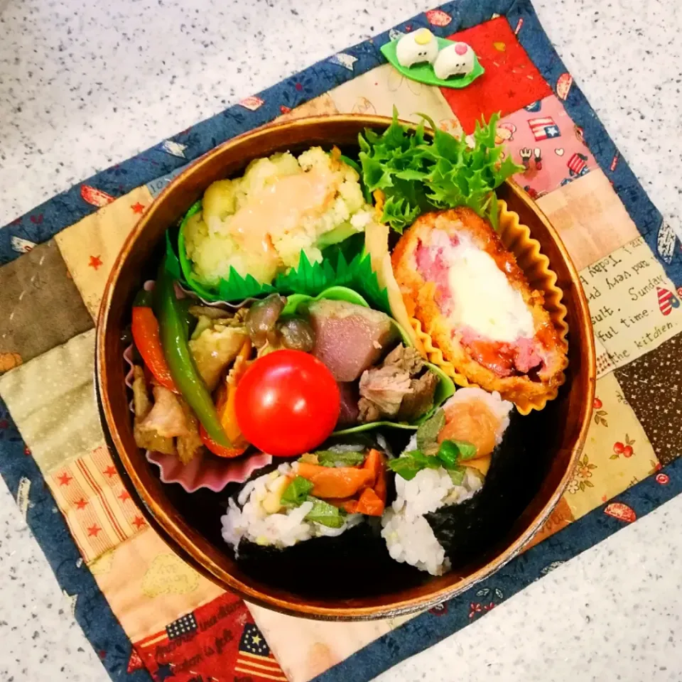 Snapdishの料理写真:今日のお弁当😊|naonaomimichanさん