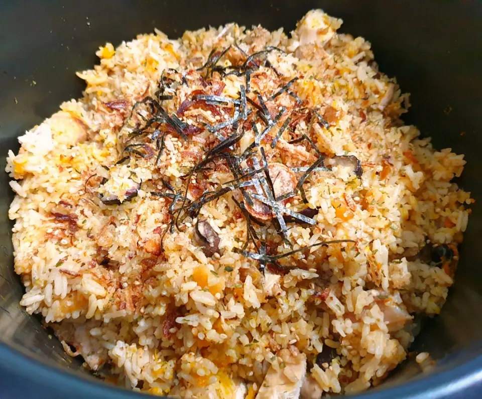 envymaqueen's dish envymaqueen's dish envymaqueen's dish 金瓜饭 @ Pumpkin Rice |envymaqueenさん