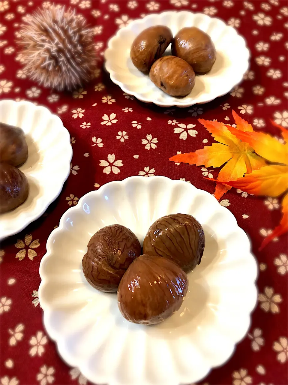 Snapdishの料理写真:🍁初めての栗仕事！栗の渋皮煮🌰|＊いちご＊さん