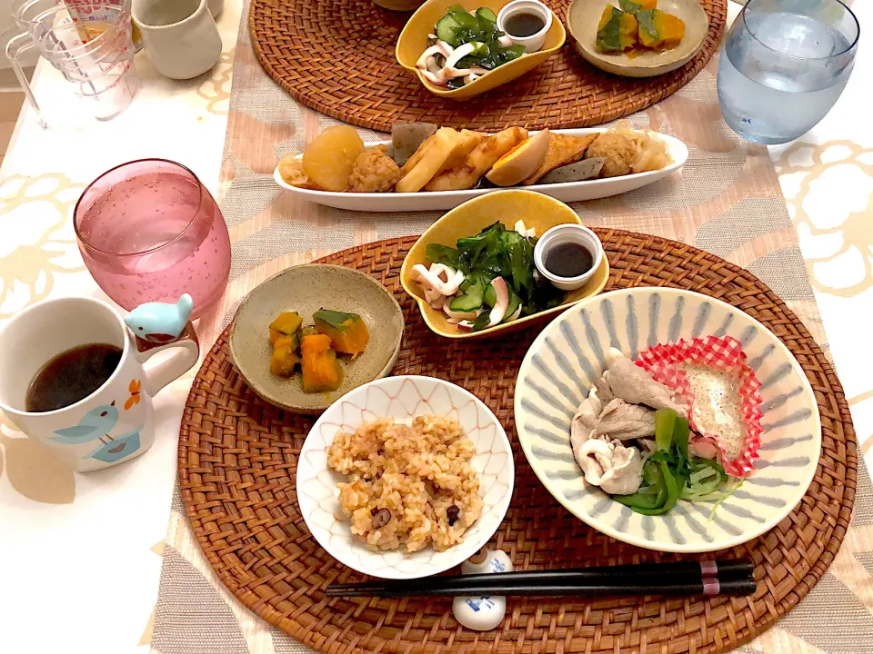 ゆで豚ごまマヨネーズ添え|もこさん