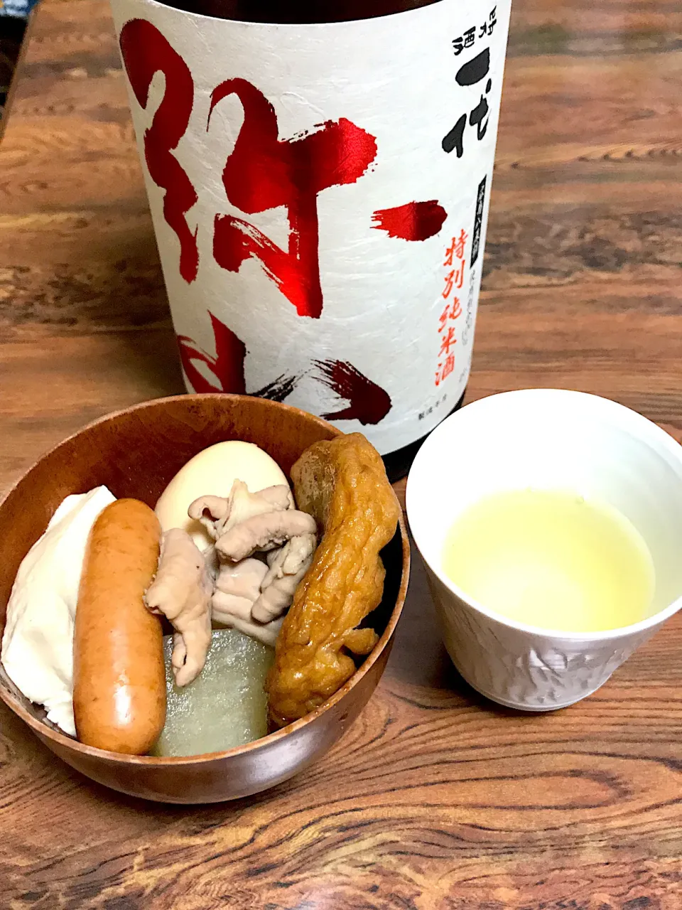 もつ入れてみたおでん|ぴーさん