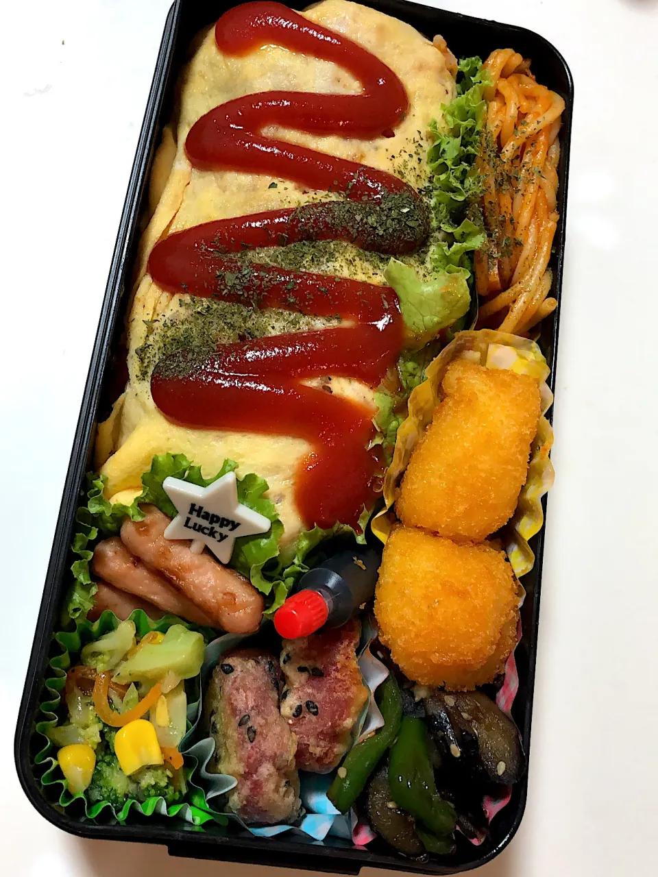 Snapdishの料理写真:愛妻弁当|ykcさん