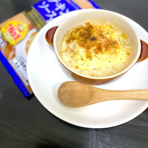 「チキンドリアソース」を使ってみたSnapdishの料理・レシピ写真:のせて、焼いただけ