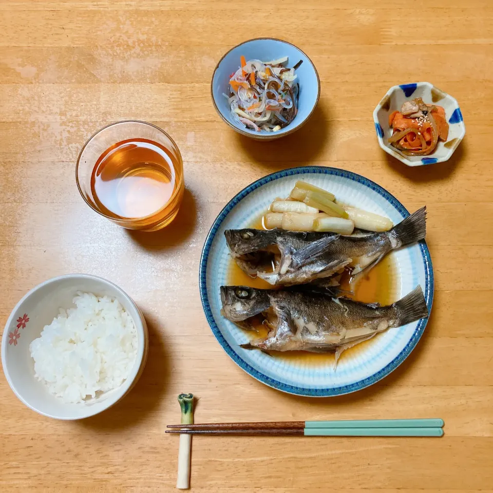 Snapdishの料理写真:めばるの煮付け🐟|ちゃみこさん