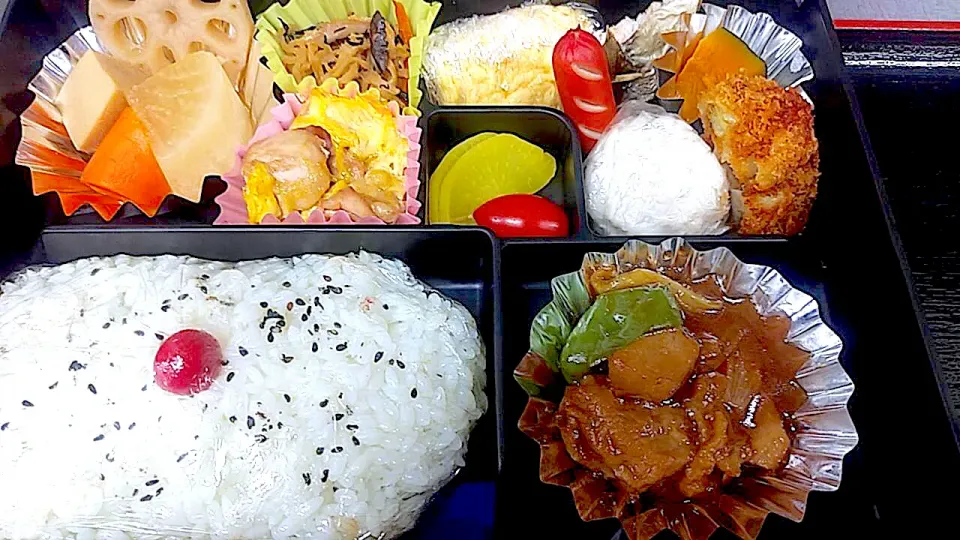 白石区役所食堂　今日の幕の内弁当|nyama1さん