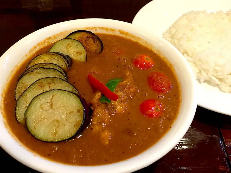 なすトマトチキンカレー|kaoriさん