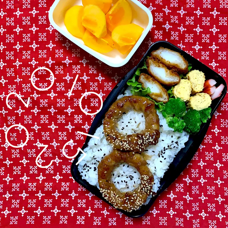 高校男子弁当2020.10.15|shiho’s kitchenさん