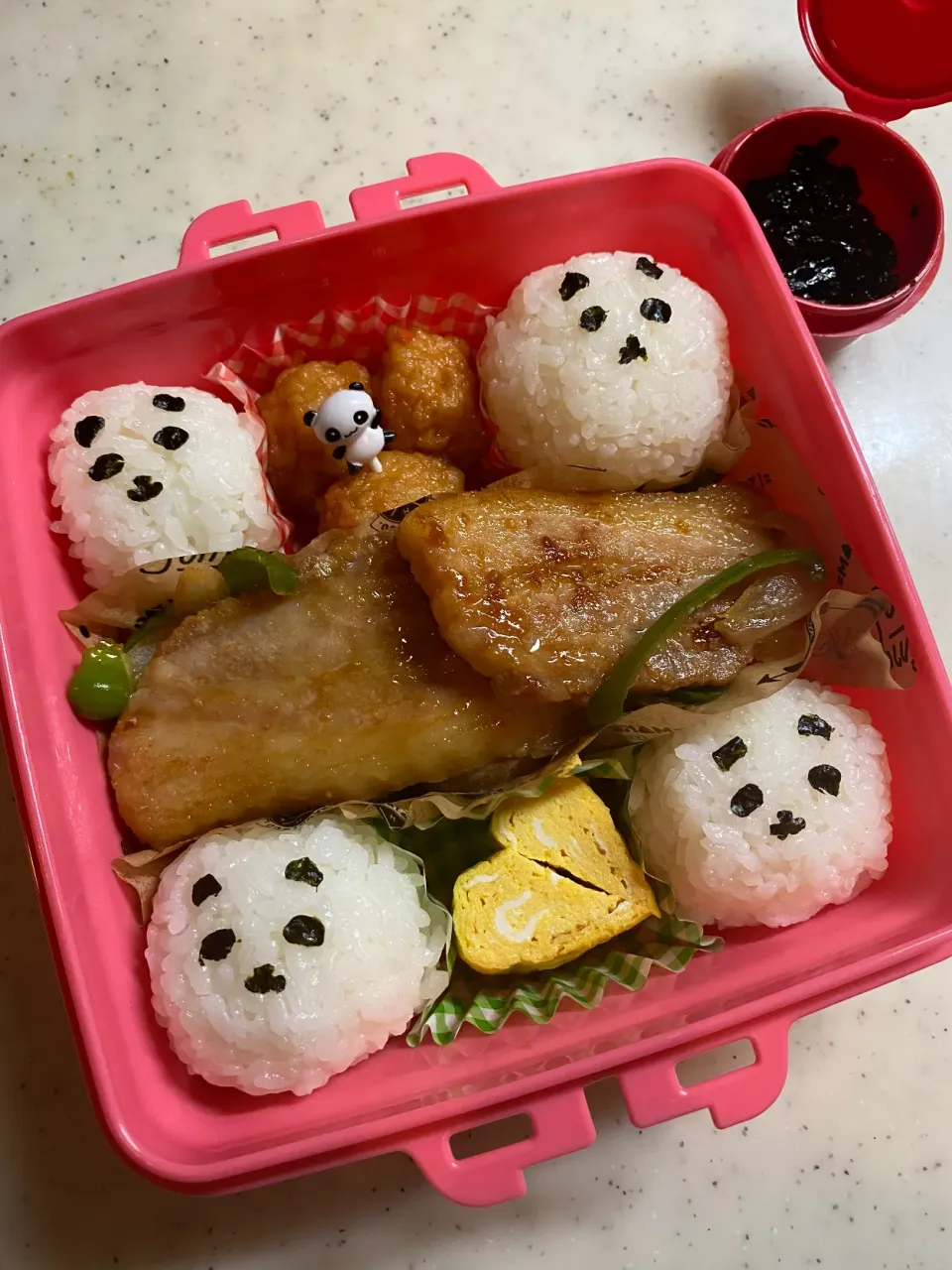 パンダわらわら弁当|こっぷさん