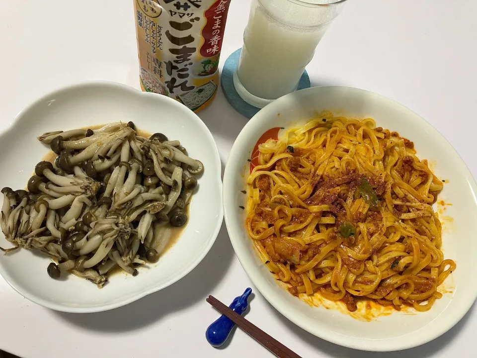 Snapdishの料理写真:今宵は、広島名物☆汁なし坦々麺🔥|Kojiさん