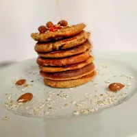 pancakes banana oats |Ikram Bhsさん