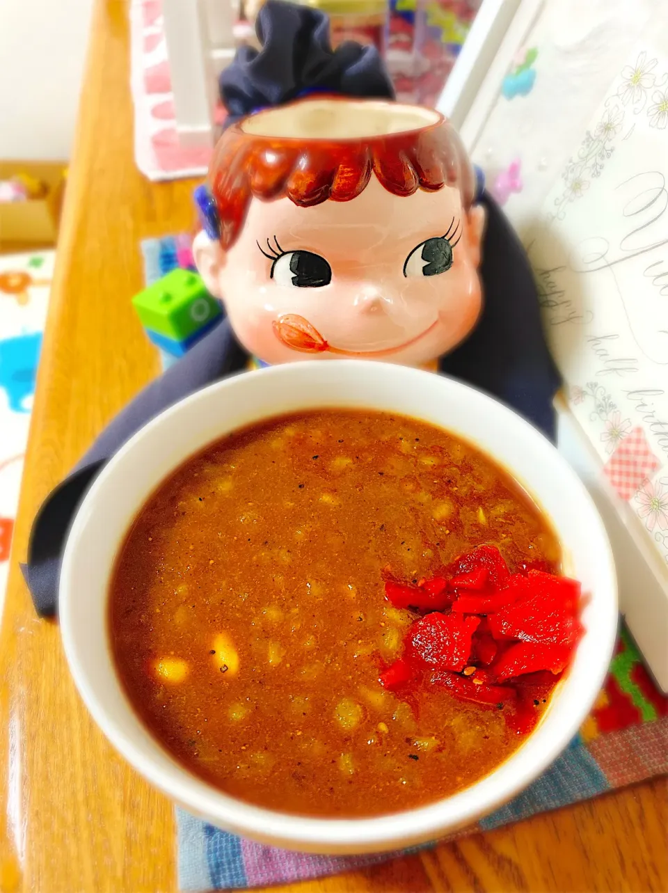 お肉がなくても大満足♡大豆ブラックカレー。|ぽき。さん