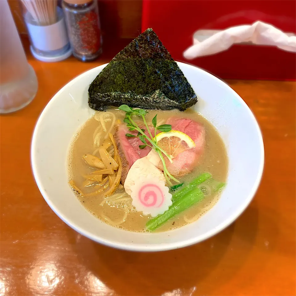 鯛白湯ラーメン|ナルキンさん