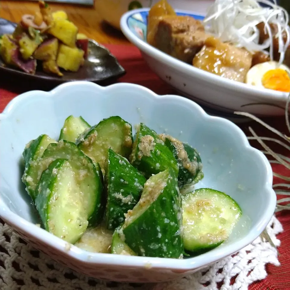 Snapdishの料理写真:teruyoさんの料理 1分でウマウマ～🎶りんさんのきゅうり。|とまと🍅さん