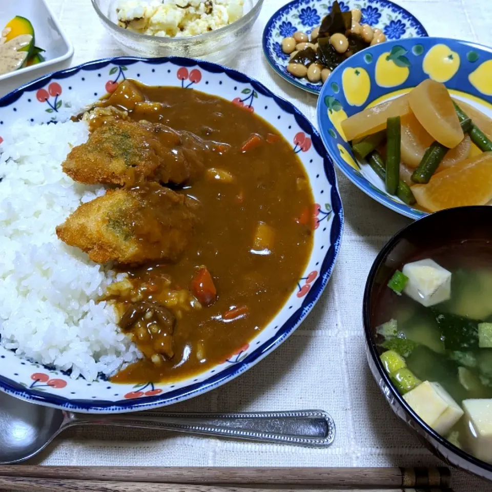 Snapdishの料理写真:2020/10/16 　今日の旦那さんの晩ごはん🍀|ちいたんさん