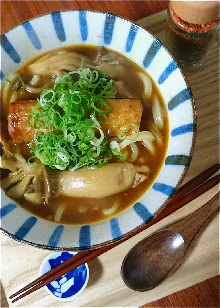 Snapdishの料理写真:おでんｶﾚｰうどん|まりおさん