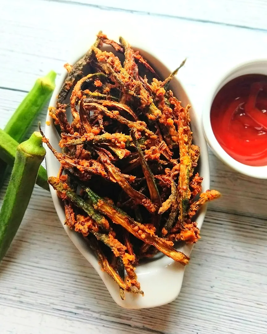 # Starter 
# Bindhi kurkure / Okra fry|nivedhasankar64@gmail.comさん