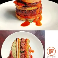 Snapdishの料理写真:Vegan Korean BBQ Burger|Daniel Limさん