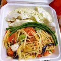 Snapdishの料理写真:Papaya Salad|Sylai Khalekさん