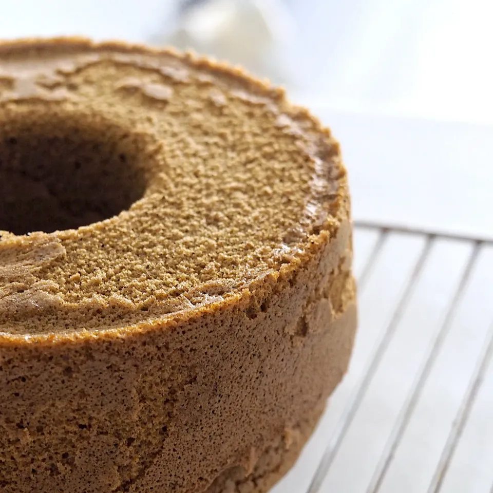 Hojicha chiffon cake|Misstyさん