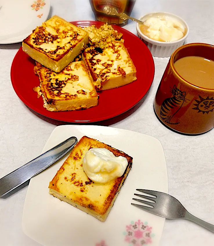 高野豆腐 フレンチトースト|もっさんさん