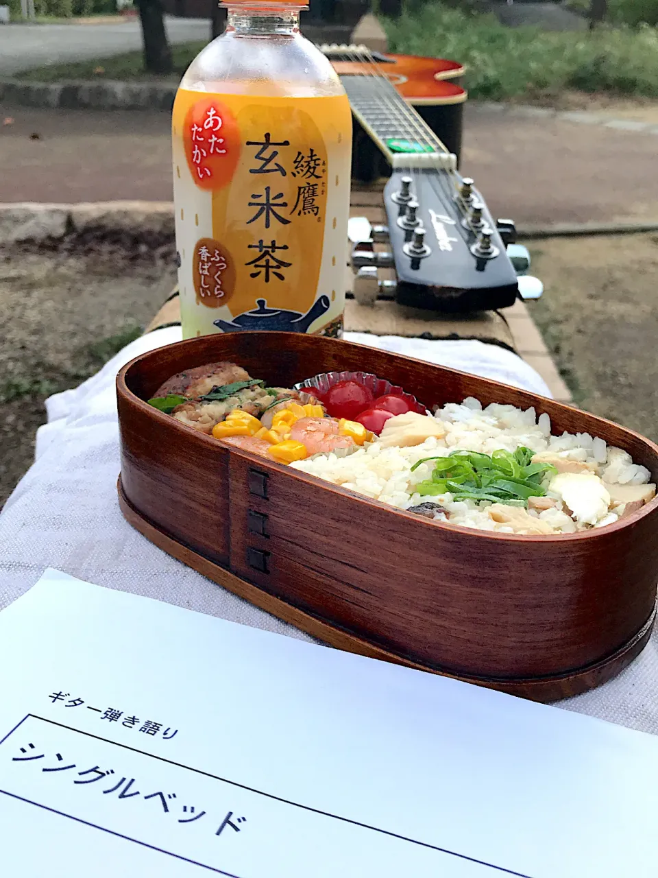 たけのこと鯛の炊き込みご飯弁当|Tak@さん