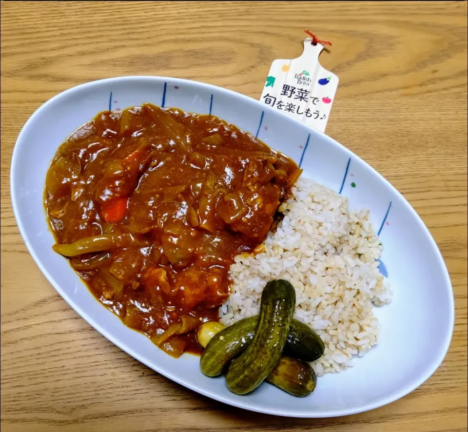 『らでぃっしゅぼーやお野菜で 水無しトマトカレー』|seri-chanさん