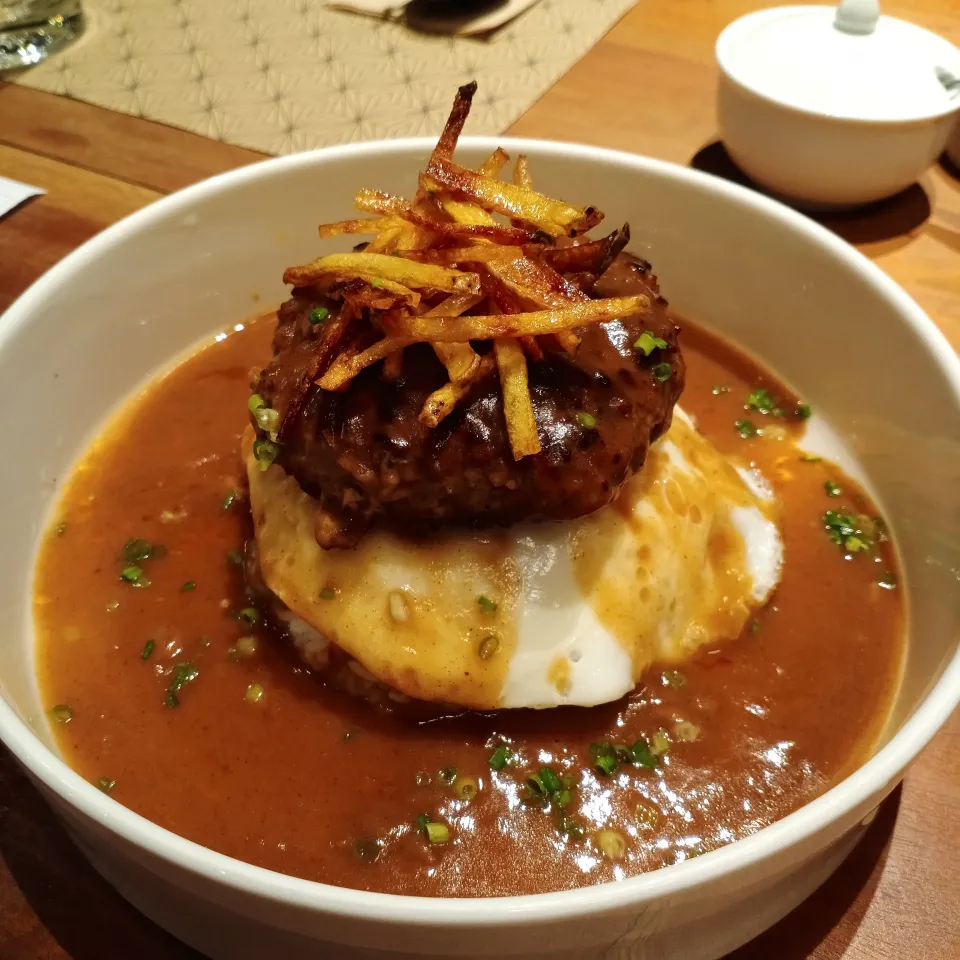 Burger steak curry|Mariano Ngさん