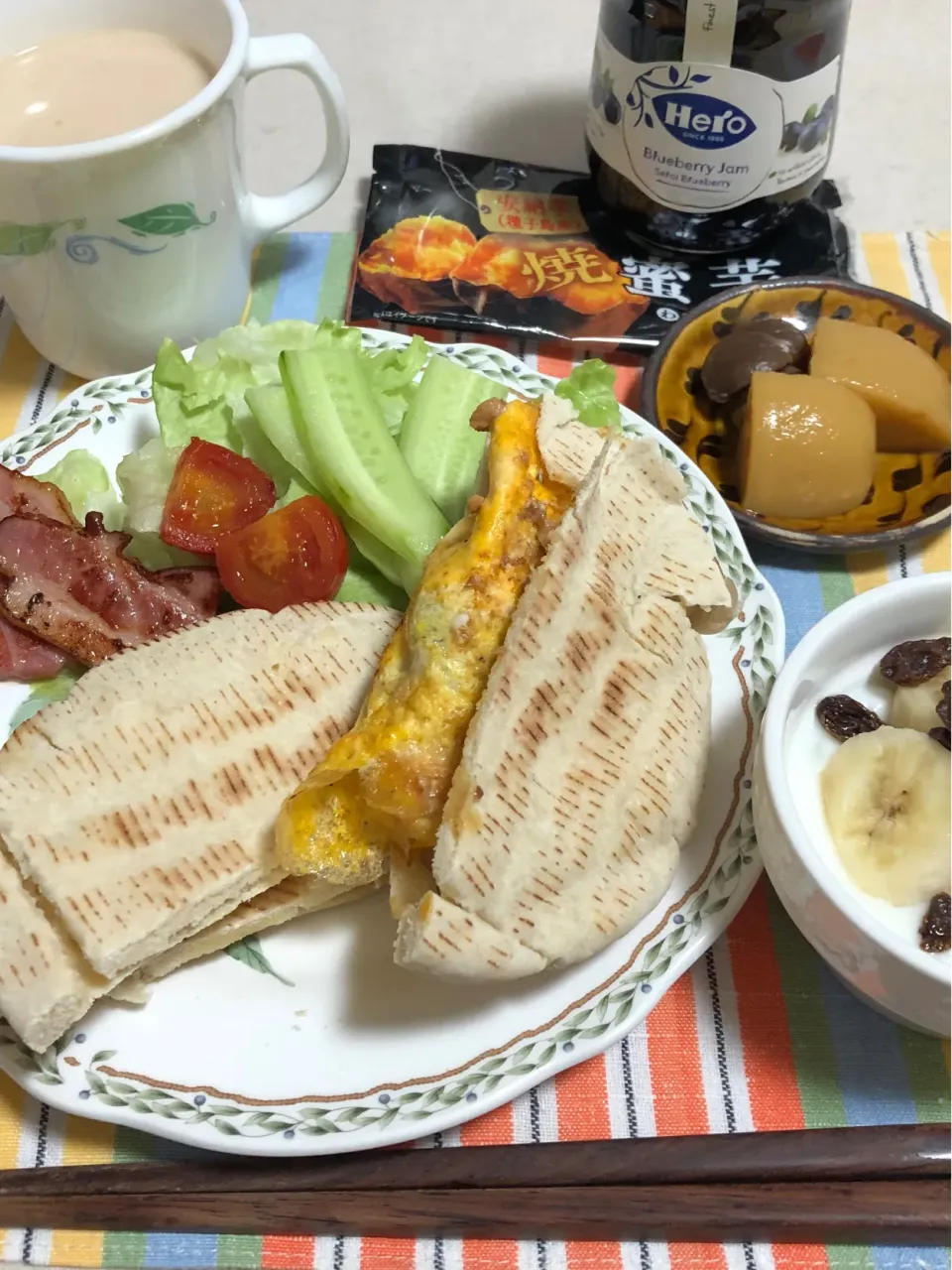 Snapdishの料理写真:ピタパン　サンデーモーニング|Noriyuki Saitoさん