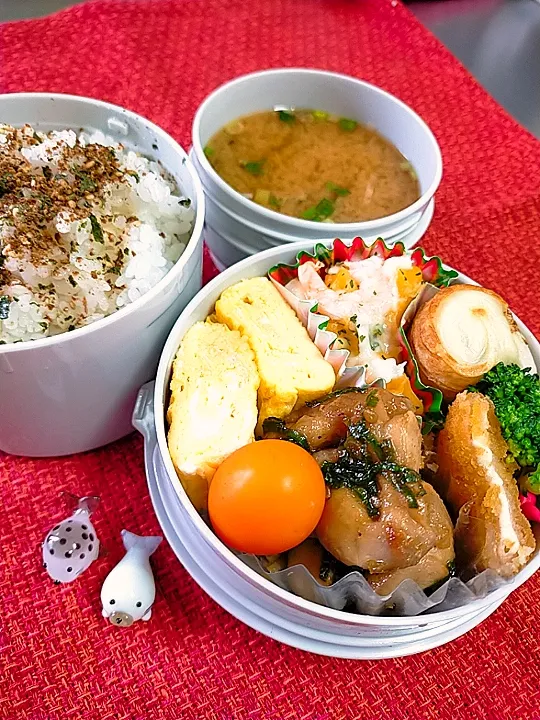 10月18日☆夫弁当🍱😋|pinoさん