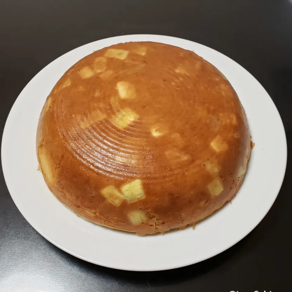 Snapdishの料理写真:豆乳と薩摩芋のケーキ|Yukiさん