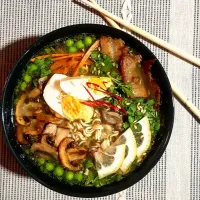 Snapdishの料理写真:Chicken ramen|Ieva Kārkliņaさん