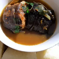 fish pepper soup and Yam|Tentht_planetさん