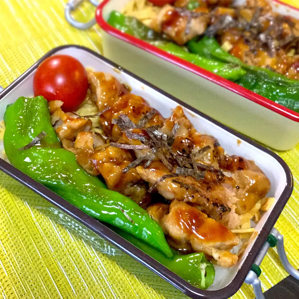 娘たちの中学べんと　焼き鳥丼|yukoさん