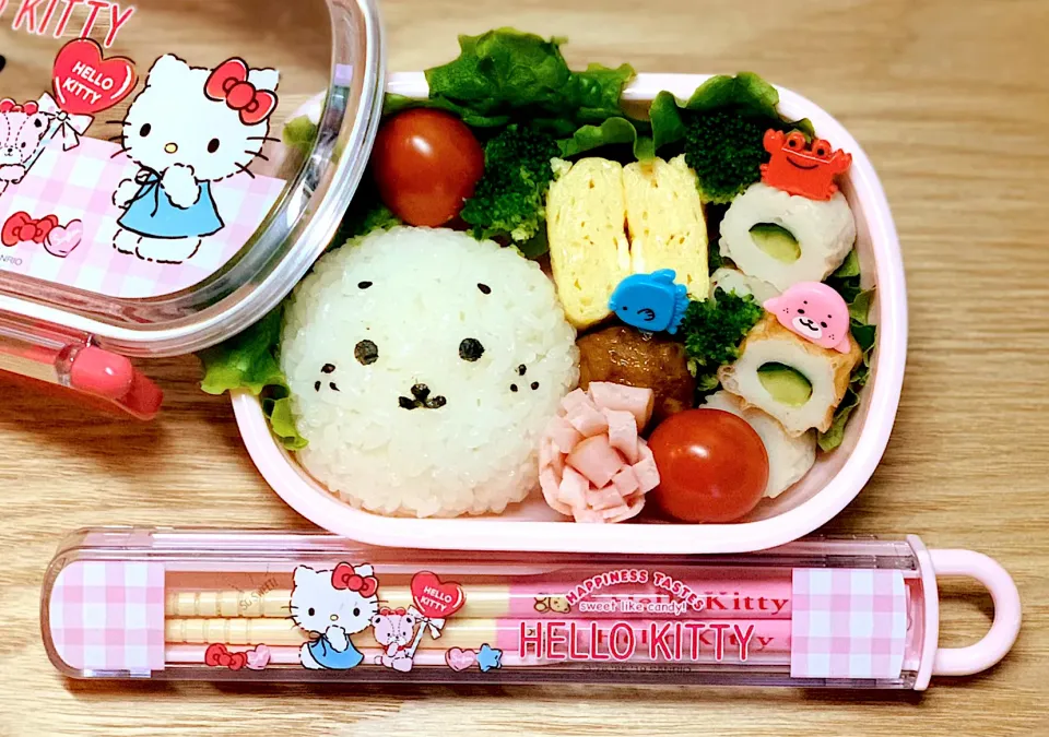 Snapdishの料理写真:娘のお弁当♡|kanmamamaさん