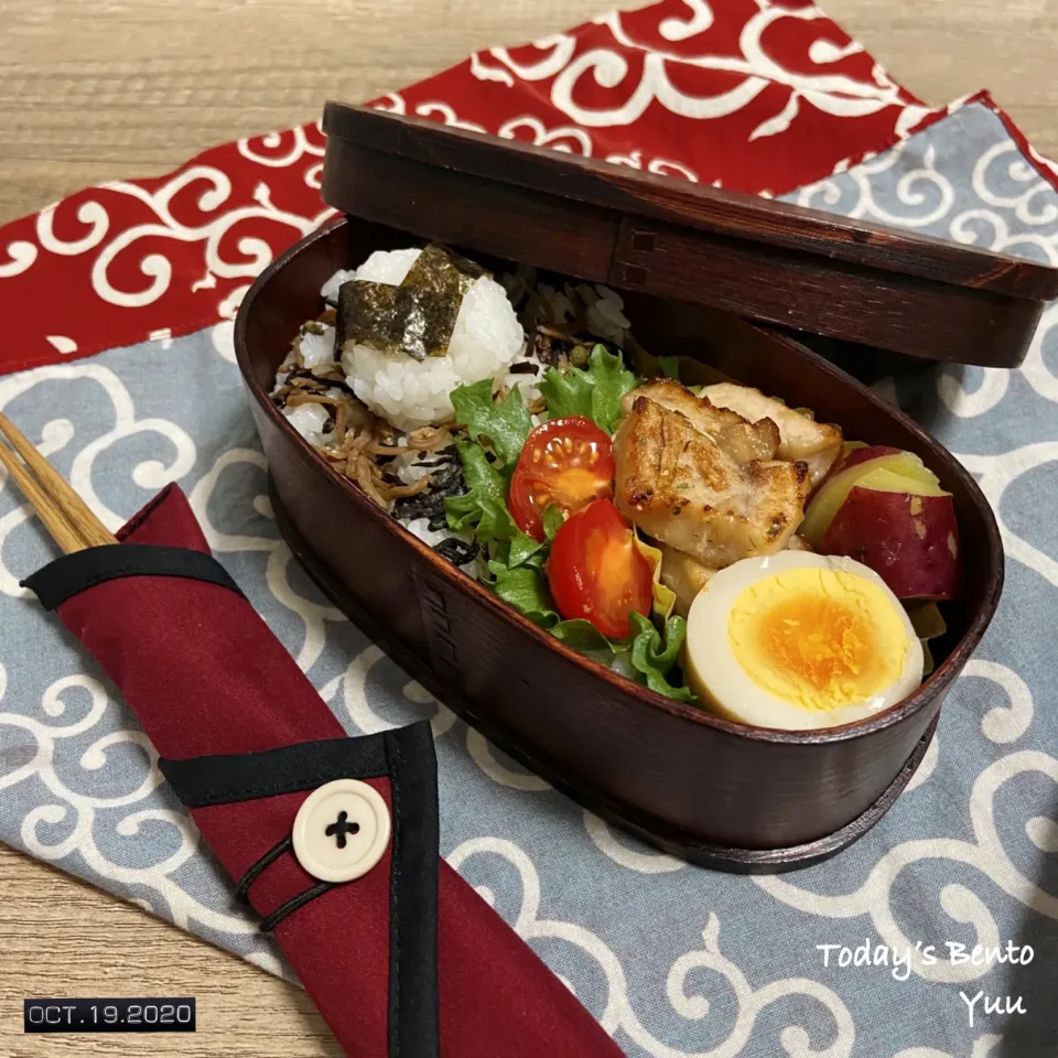 Snapdishの料理写真:10/19☆*ﾟじぶん弁当。|ゆうさん