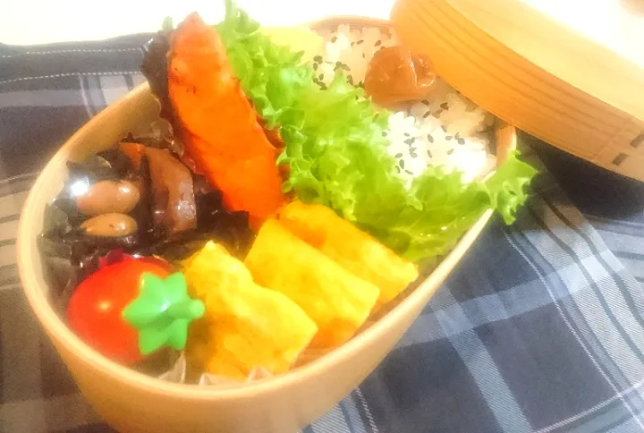 Snapdishの料理写真:10/19 ☁️お弁当🍱|びせんさん