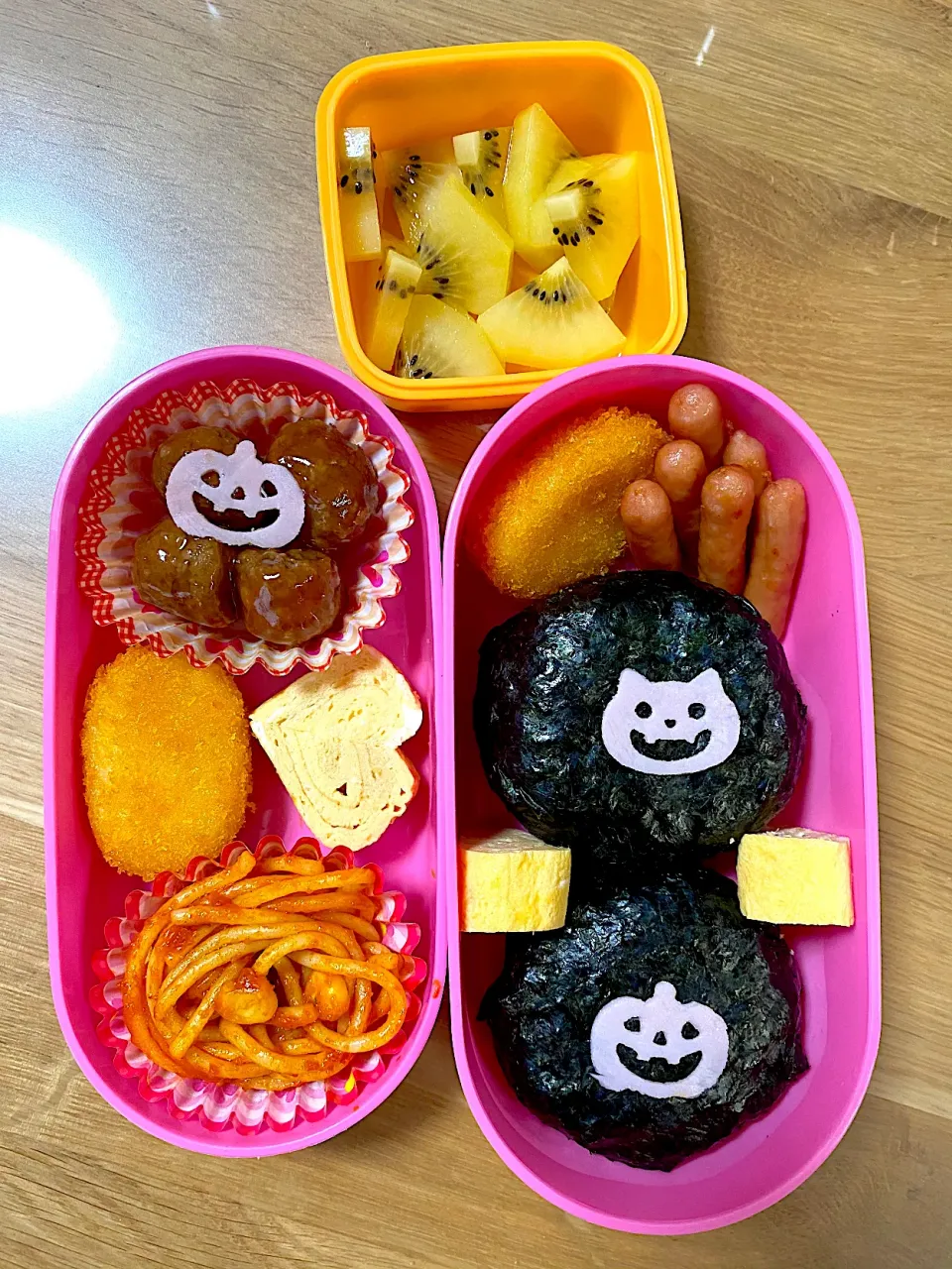 焦って詰め込んだ小2弁当🎃|yumikoさん