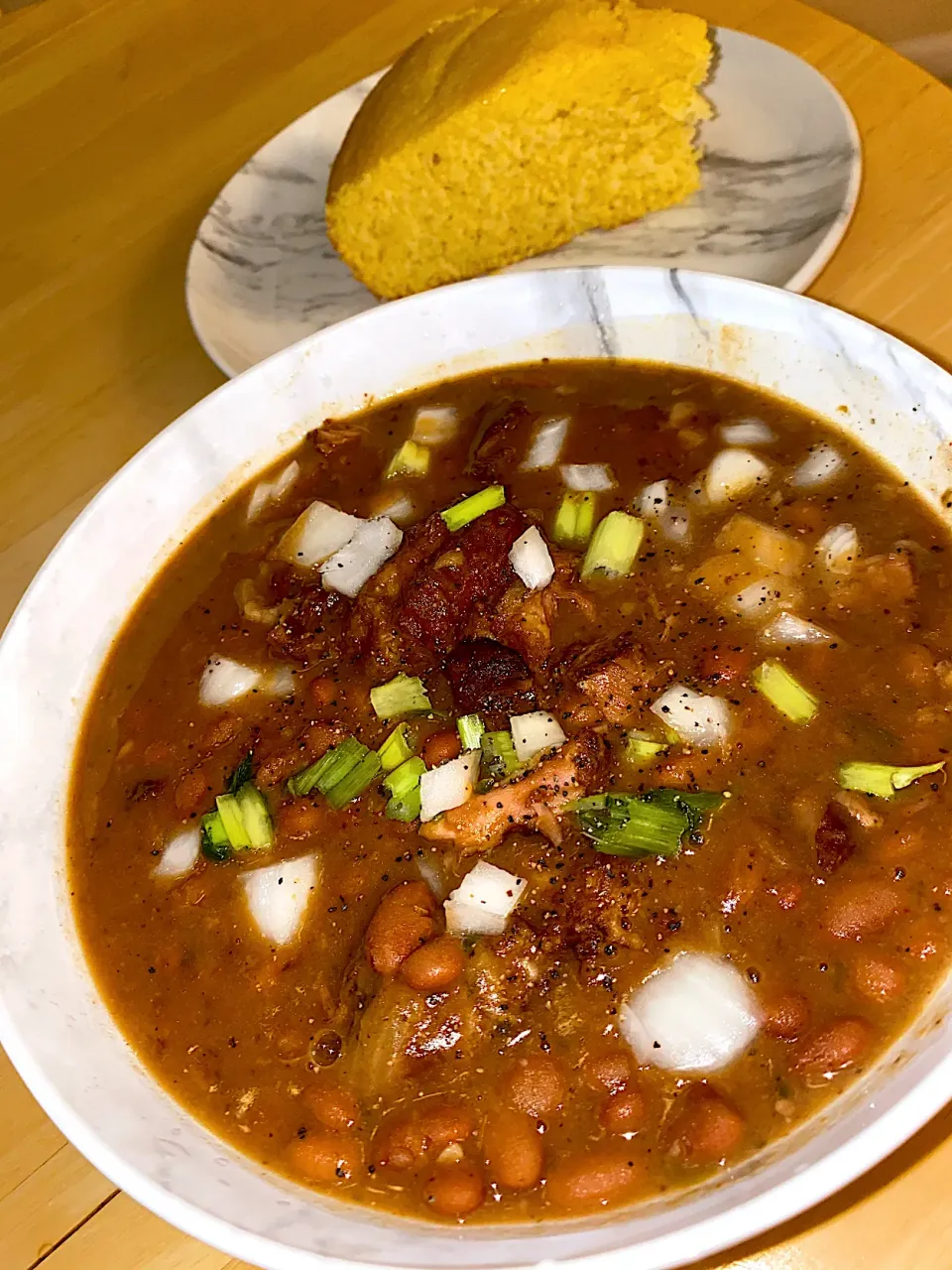 Pinto beans and smoke turkey tails|Tawanjaさん