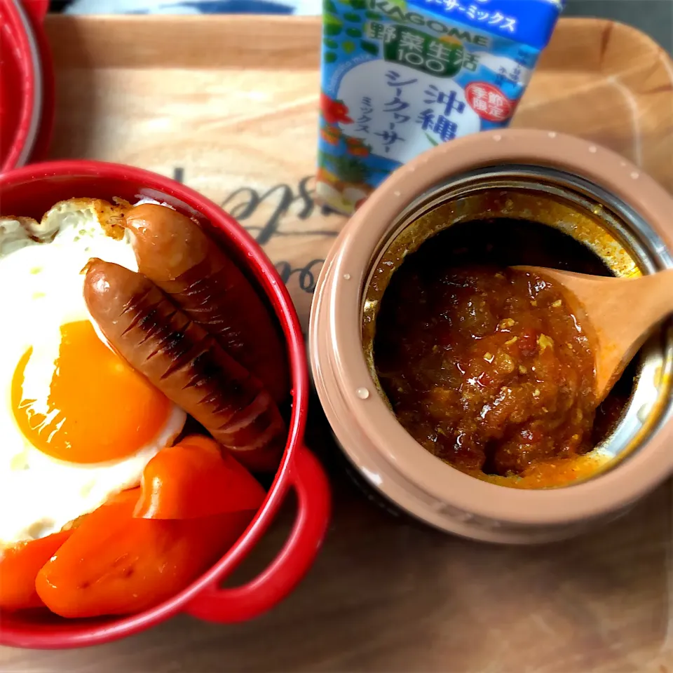 カレー弁当🍛|かおさん