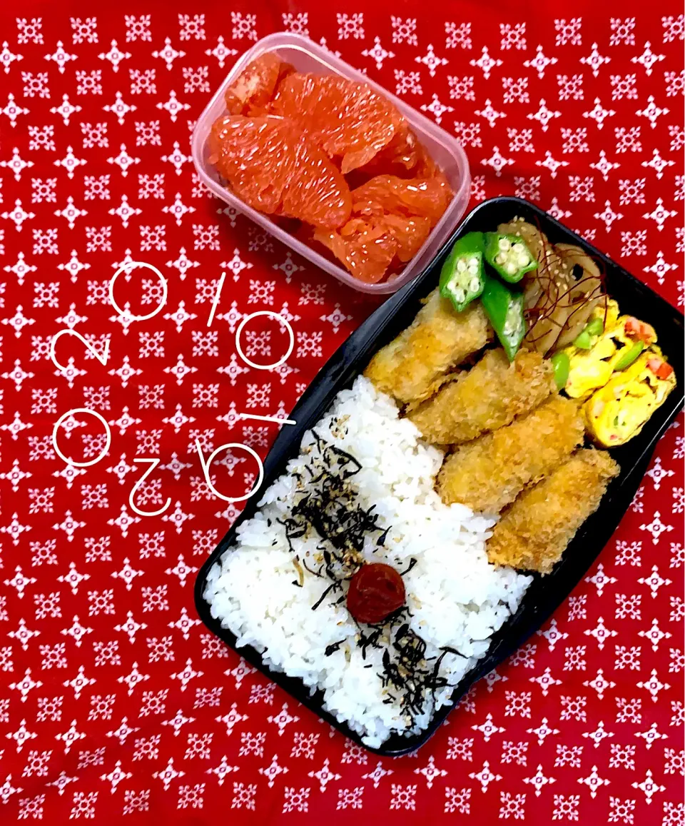 Snapdishの料理写真:高校男子弁当2020.10.19|shiho’s kitchenさん