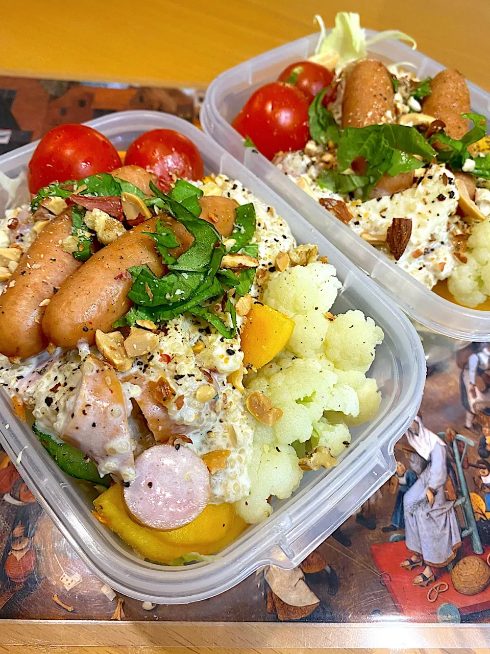 😋💪12品目パワーサラダ弁当🥗|moyukitaさん