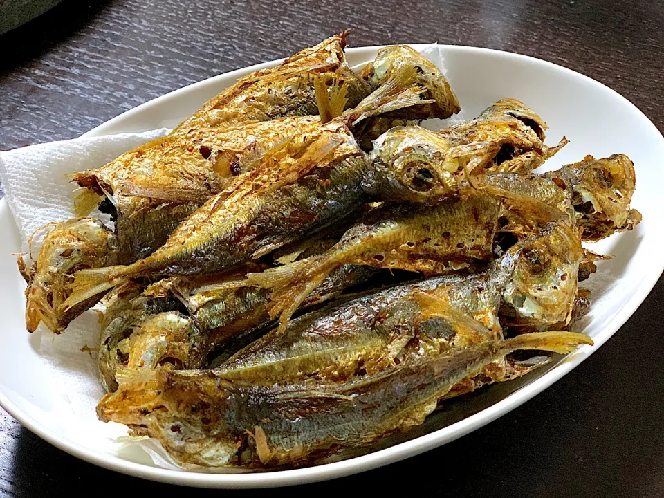 Snapdishの料理写真:Goreng Ikan Aji|yeni kartikasariさん