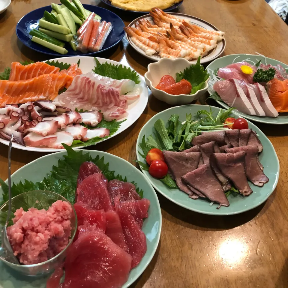 今日はお誕生日会ご飯|トントンさん