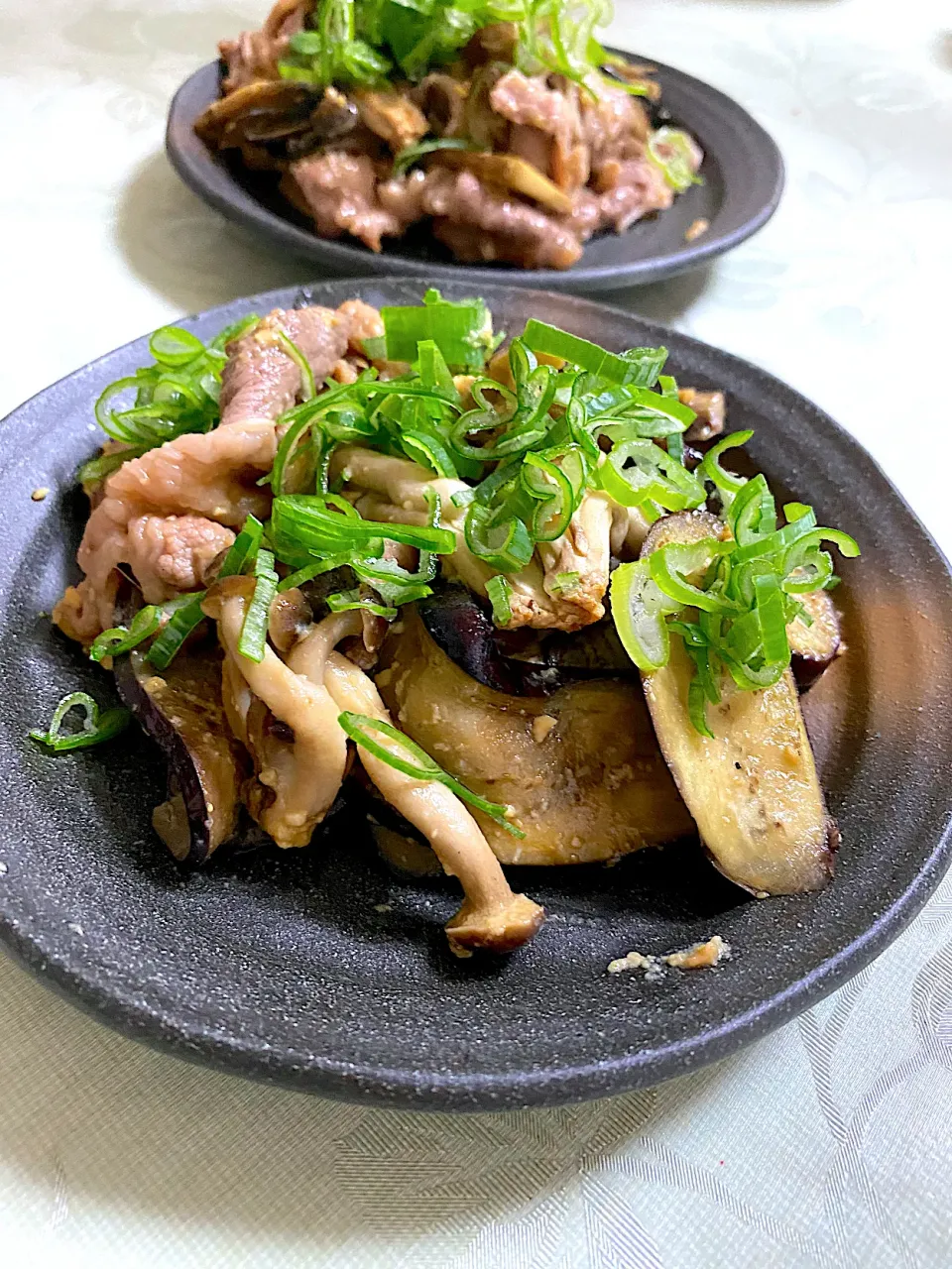 牛肉と茄子の味噌炒め|ぽっちさん