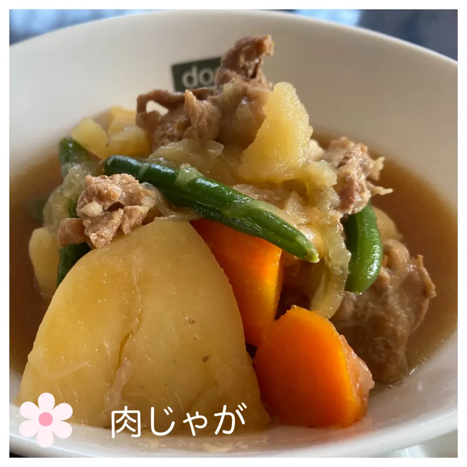 圧力鍋で肉じゃが|いのっちさん