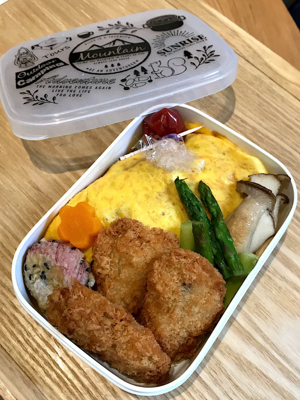 オムライス弁当|二キィさん