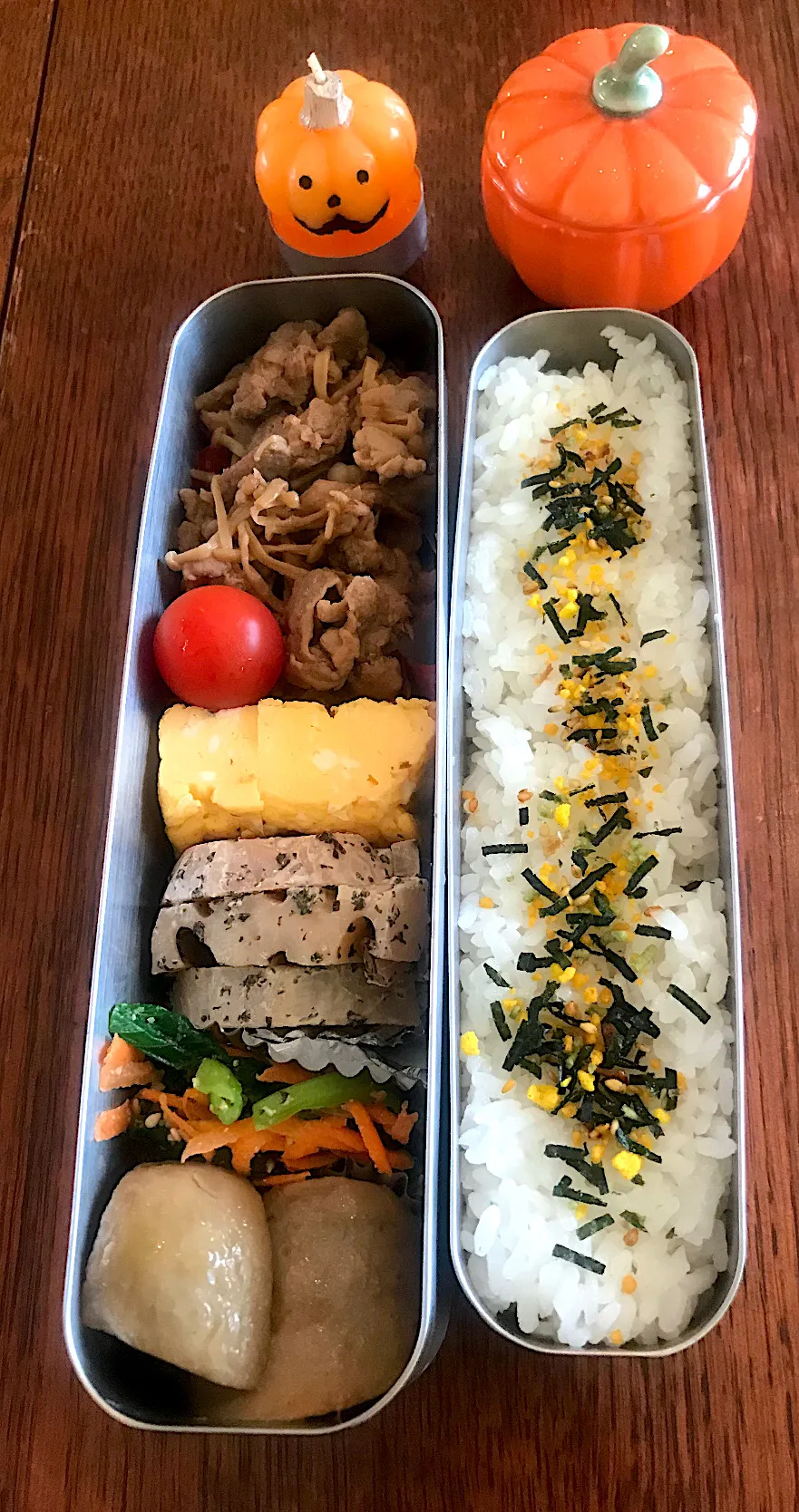 ランチ #お弁当  #お弁当記録  #生姜焼き弁当|小松菜さん