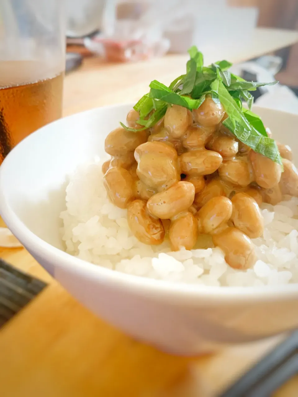 Snapdishの料理写真:水戸のお土産　水戸納豆ごはん|寺尾真次さん