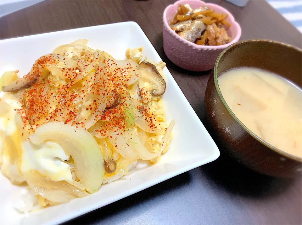 玉子丼 ニシンの生姜煮|ころろんさん