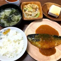 Snapdishの料理写真:さばの味噌煮|Ruri_Nnuさん